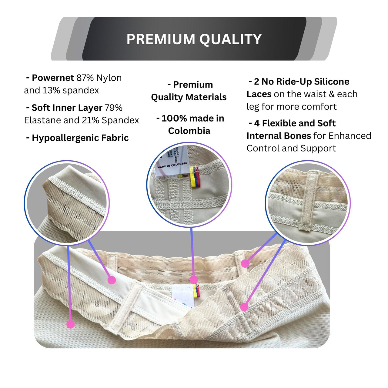 Hight Compression Butt Lifter & Hip Enhancer Short - FC 1603