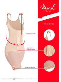 Thumbnail for Post OP & Postpartum Butt Lifter with Shoulder Pads - Ref MRE 9182