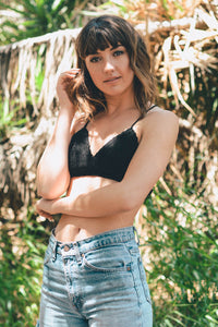 Thumbnail for Crochet Triangle Bralette