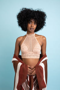 Thumbnail for Lattice Choker Bralette
