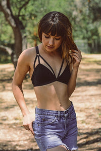 Thumbnail for Cut Out Strappy Bralette