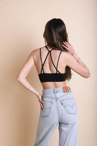 Thumbnail for Floral Cutout Seamless High Neck