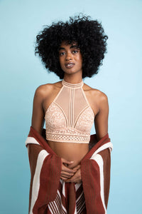 Thumbnail for Lattice Choker Bralette
