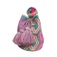 Thumbnail for Authentic Mochila Wayuu with Rhinestones Ref: 001521