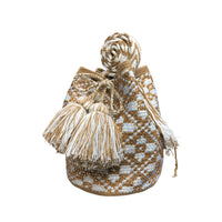 Thumbnail for Authentic Mochila Wayuu with Rhinestones Ref: 001526