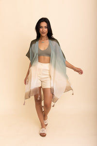 Thumbnail for Summer Multi Gradient Kimono