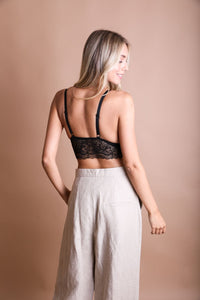 Thumbnail for Velvet Lace Bralette