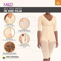 Thumbnail for Knee Length Boysuit with Full Back Coverage  - MYD 0161