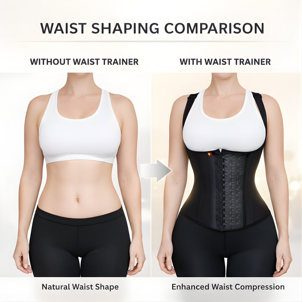 Underbust Latex Sport VEST Trainer - FC 1601