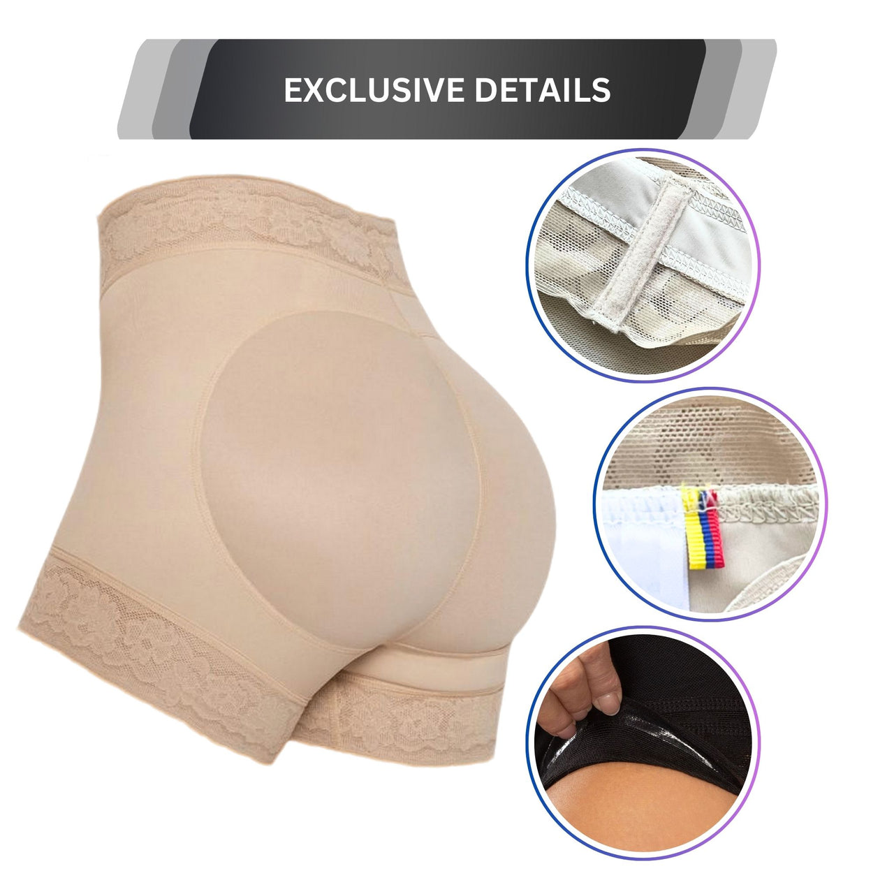 Hight Compression Butt Lifter & Hip Enhancer Short - FC1603