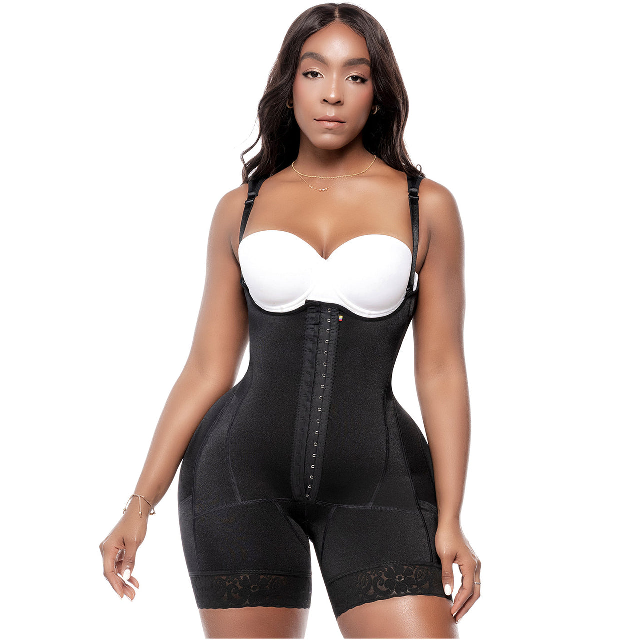 Stage 2 Open Bust Tummy Control Bodysuit for Guitar Body Shapes - BS T940BF