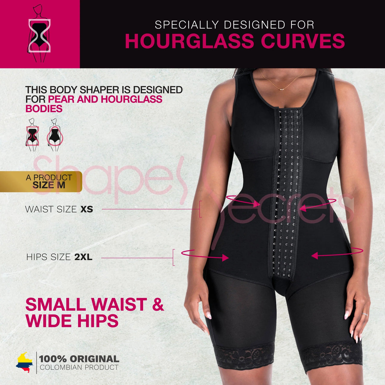 Shapewear Bodysuit with Built-in Bra - BS 553BF