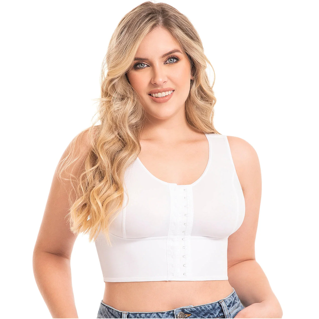 Breast Support and Large Cup Control Bra - MYD B019N