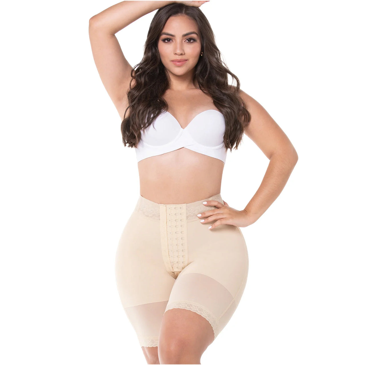 Hourglass BBL Type High Waisted Shorts - MYD 00428