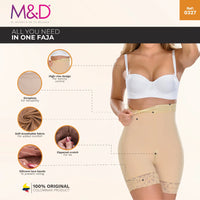 Thumbnail for Extra High Waist Compression Shorts - MYD 0327