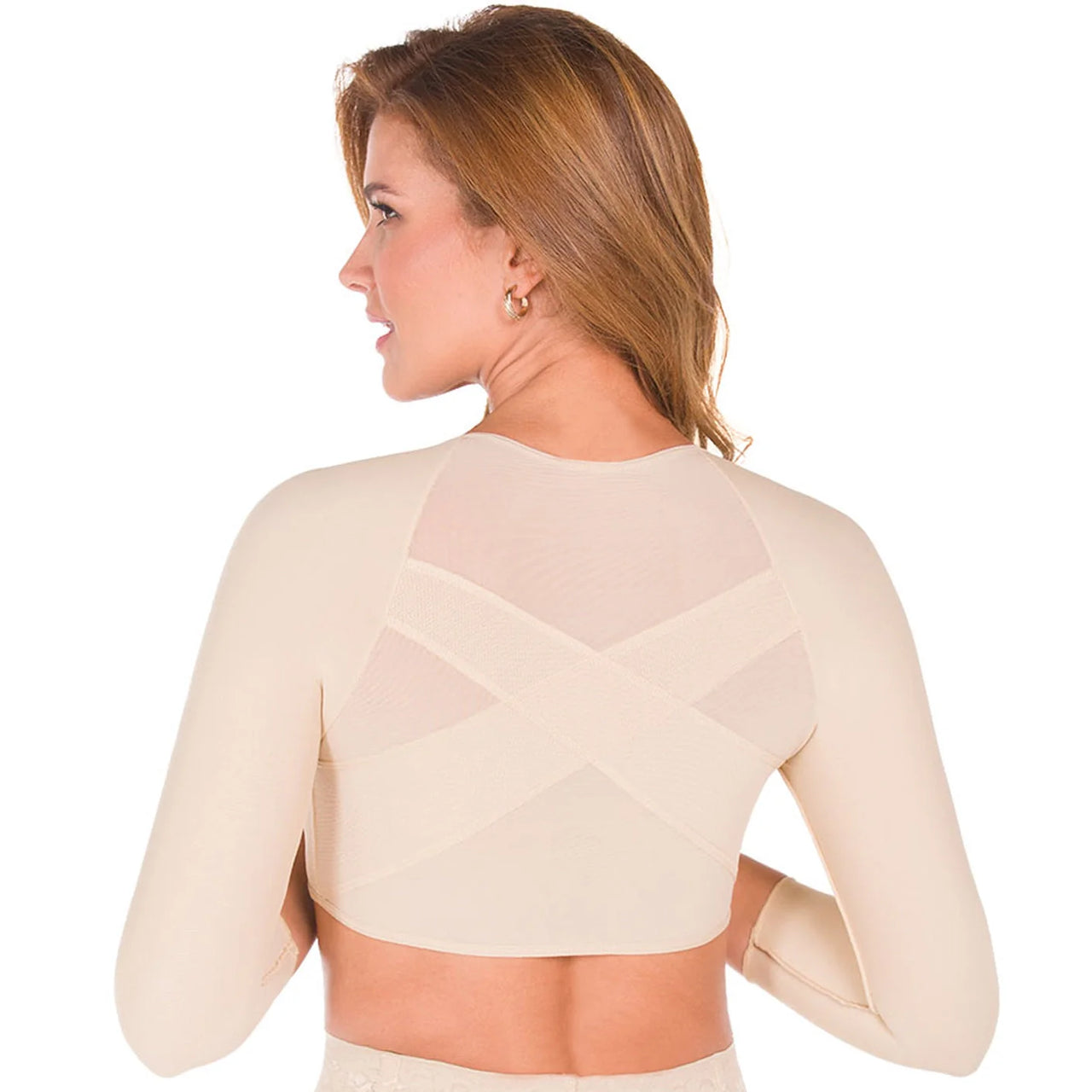 Post Surgery Compression Support Bra with Sleeves - MYD B0020