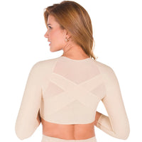 Thumbnail for Post Surgery Compression Support Bra with Sleeves - MYD B0020