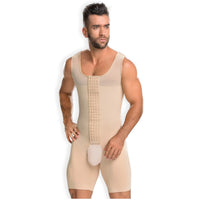 Thumbnail for Slimming Bodysuit with High Back Coverage for Men - MYD F0061