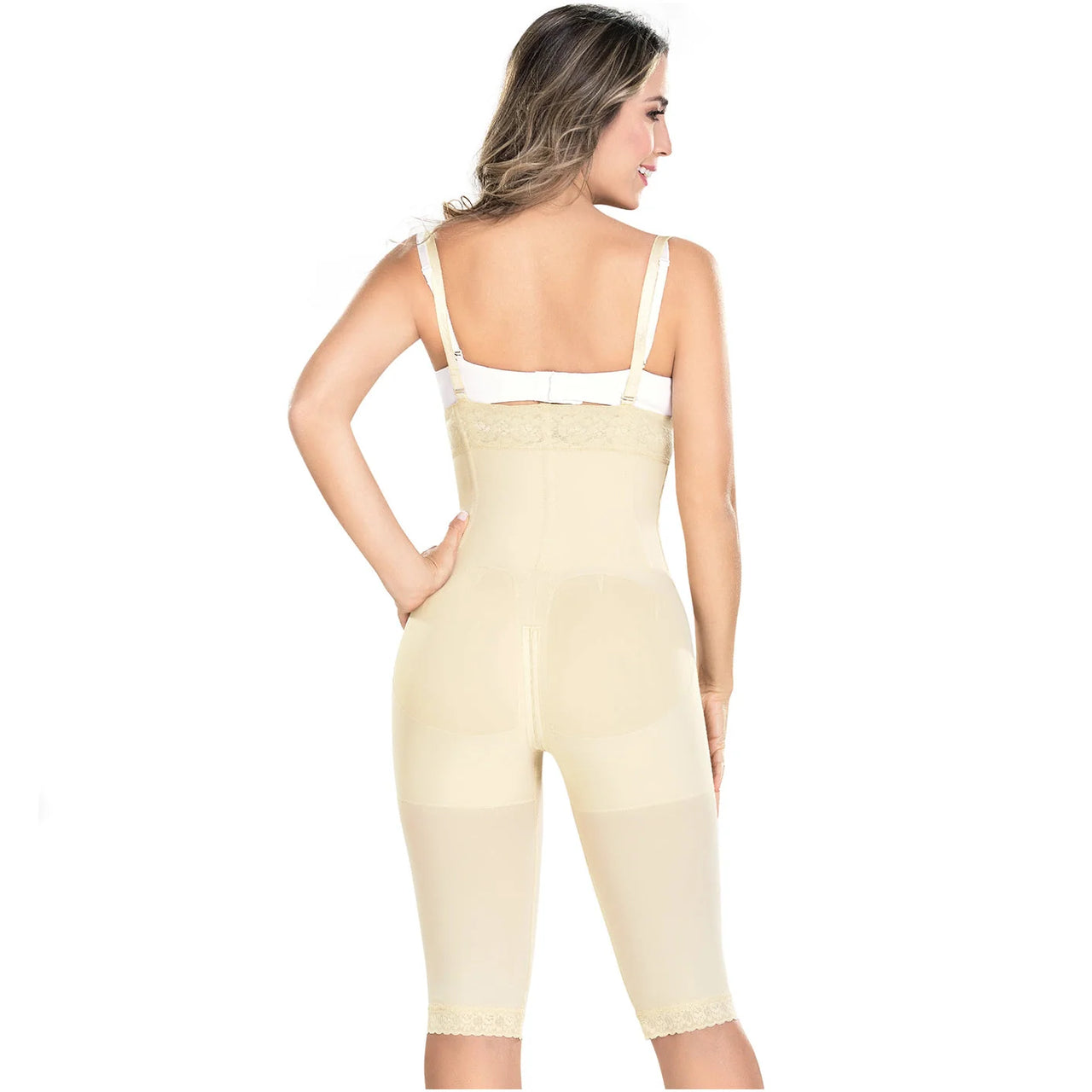 Silicone Strapless Butt Lifting Tummy Control Boysuit -  MYD F0076