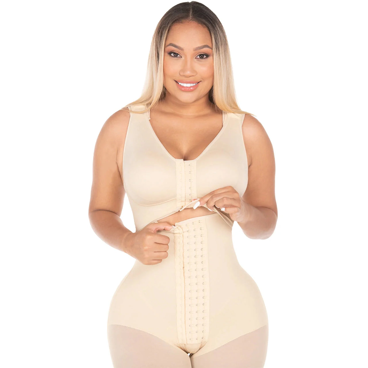 Post Op High Compression Bodysuit with Bra - MYD F00470