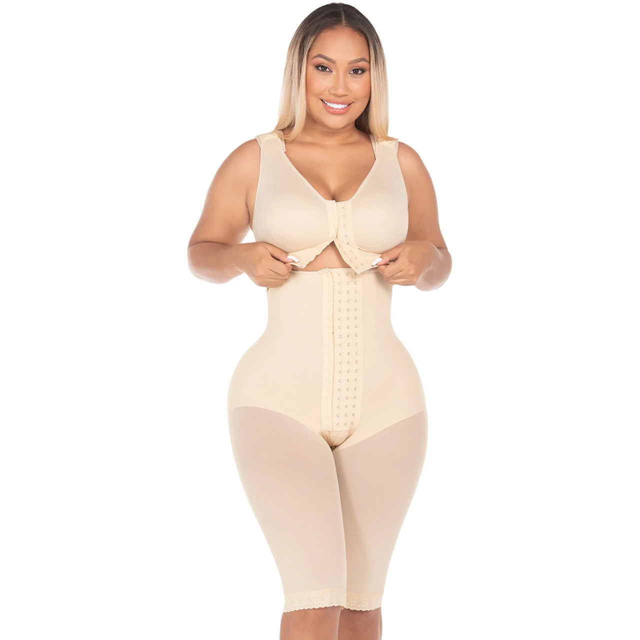 Post Op High Compression Bodysuit with Bra - MYD F00470