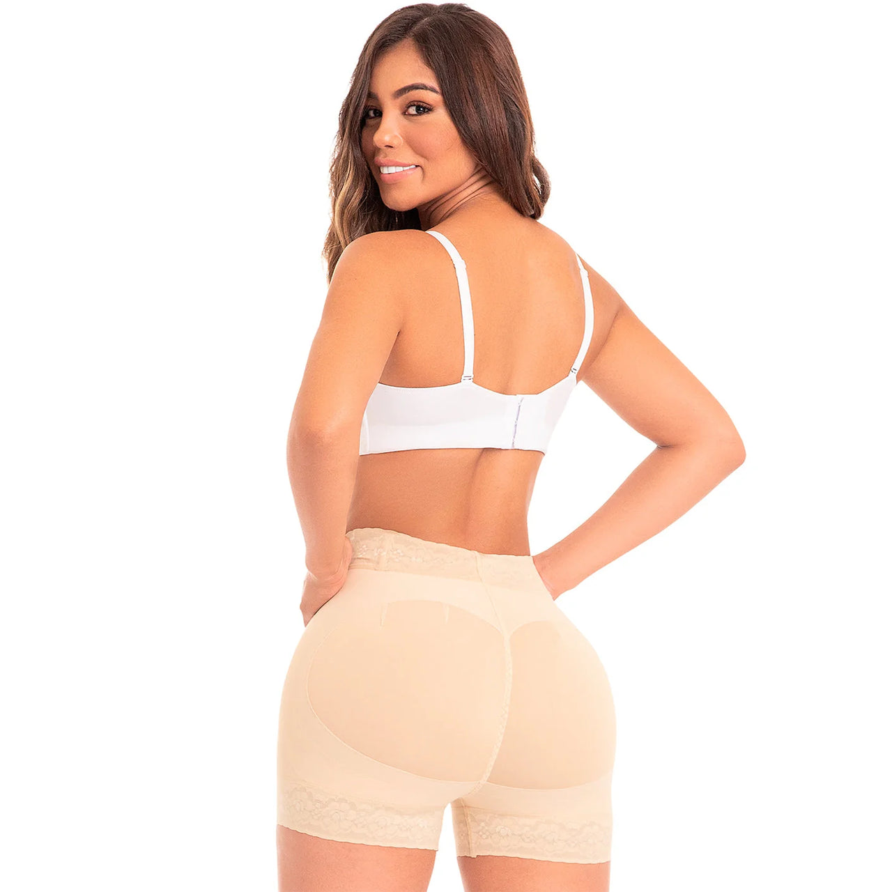 High Waist Shaping Compression Boyshorts - Fajas MyD 0321