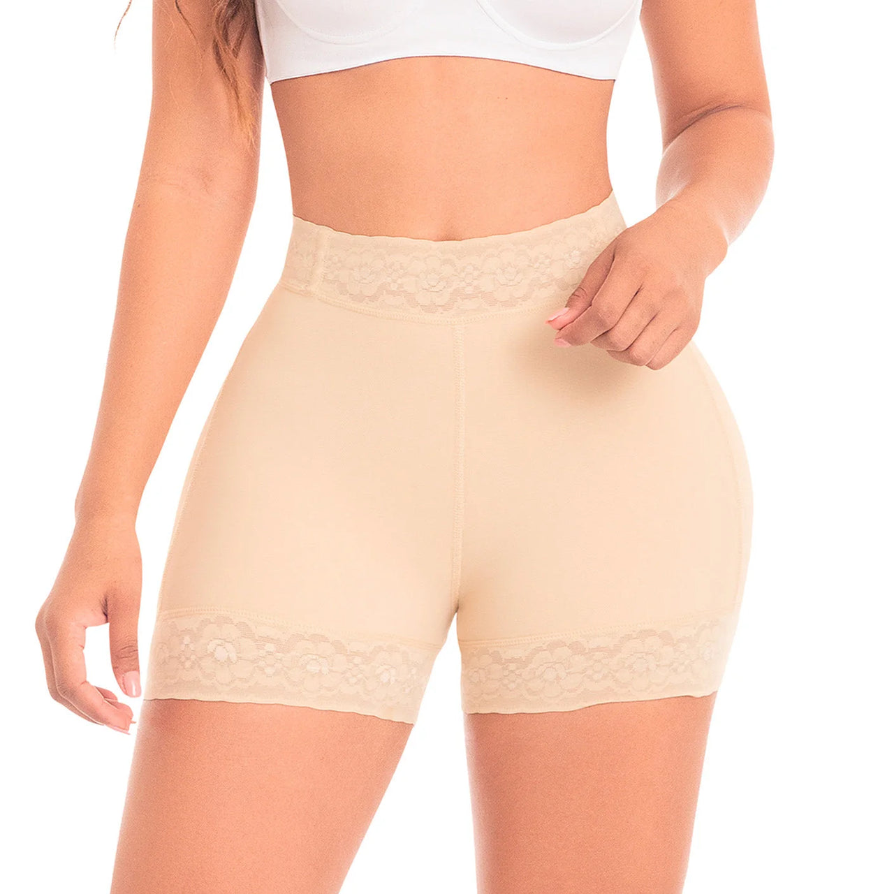 High Waist Shaping Compression Boyshorts - Fajas MyD 0321