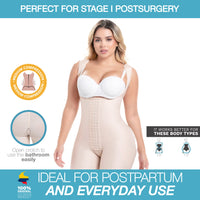 Thumbnail for Stage 1 Post Surgery BBL - Lipo 360 Bodysuit - Sonryse M215BF