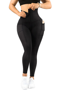 Thumbnail for Waist Corset Leggings with Pockets