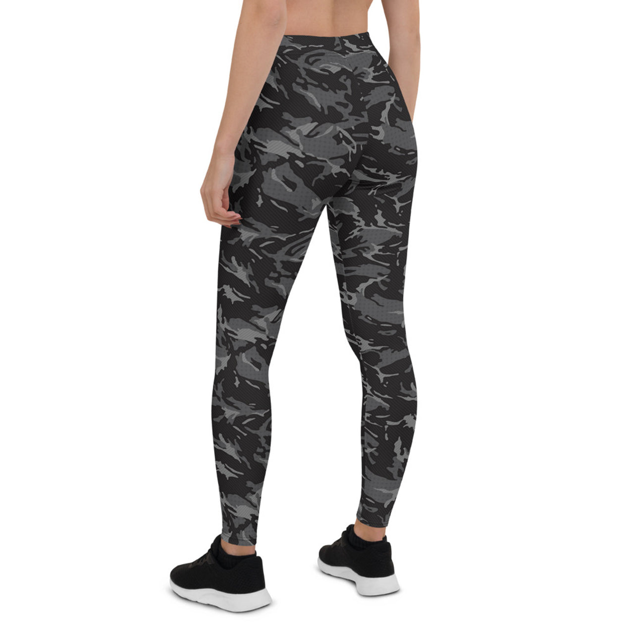 Ultra Gray Black Camo High Rise Leggings