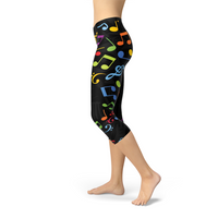 Thumbnail for Music Notes Leggings