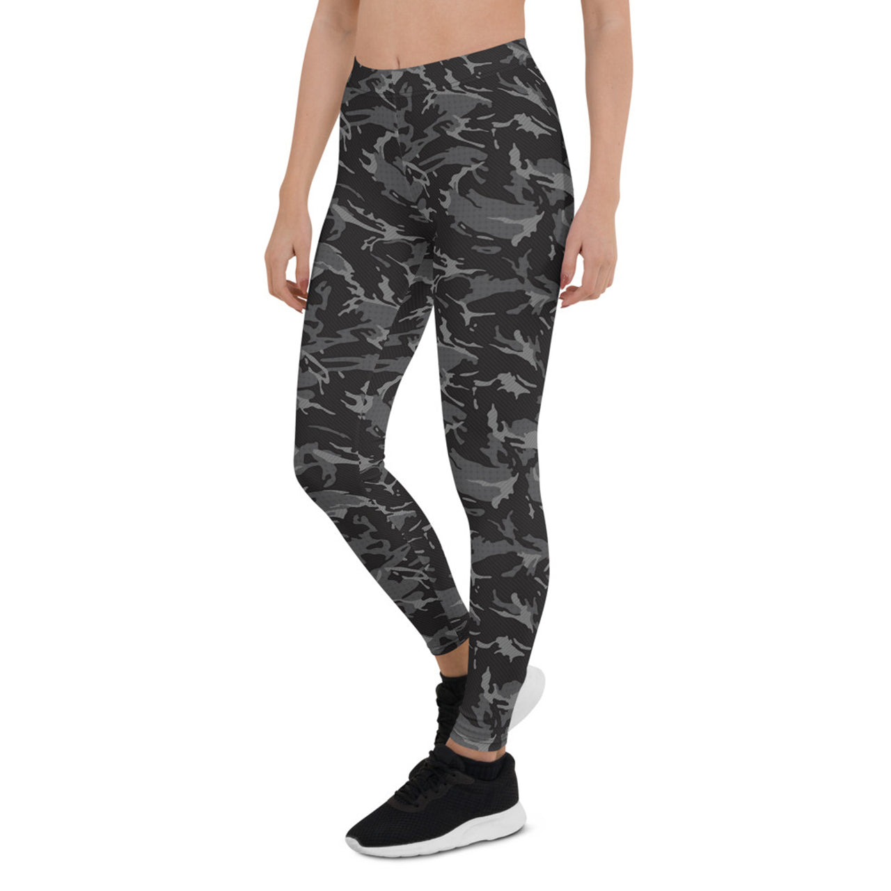 Ultra Gray Black Camo High Rise Leggings