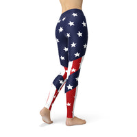 Thumbnail for US American Flag Leggings