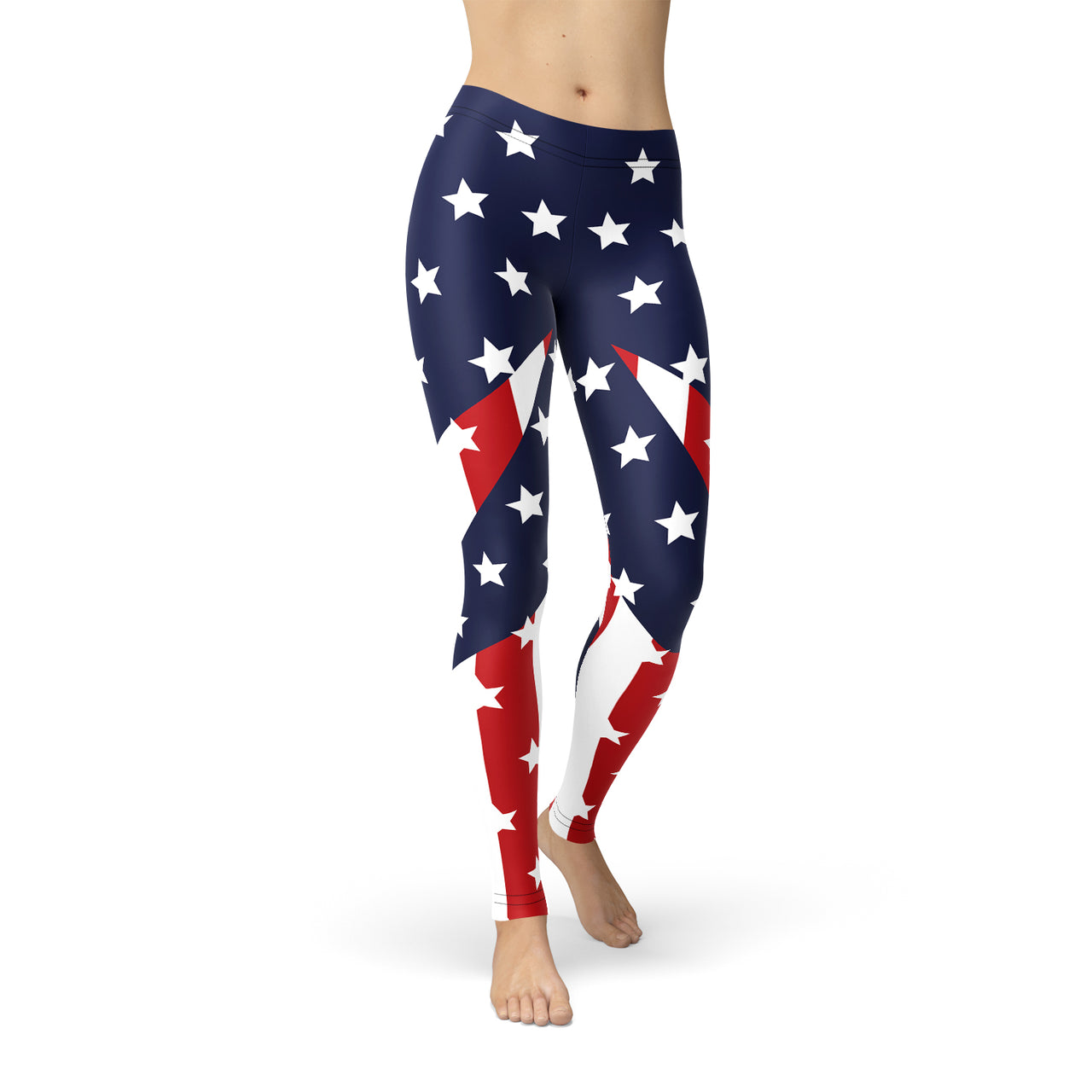 US American Flag Leggings