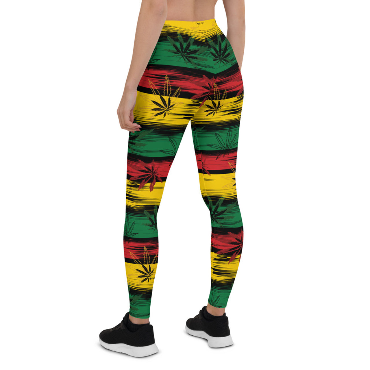 Reggae Green Yellow Red Leggings