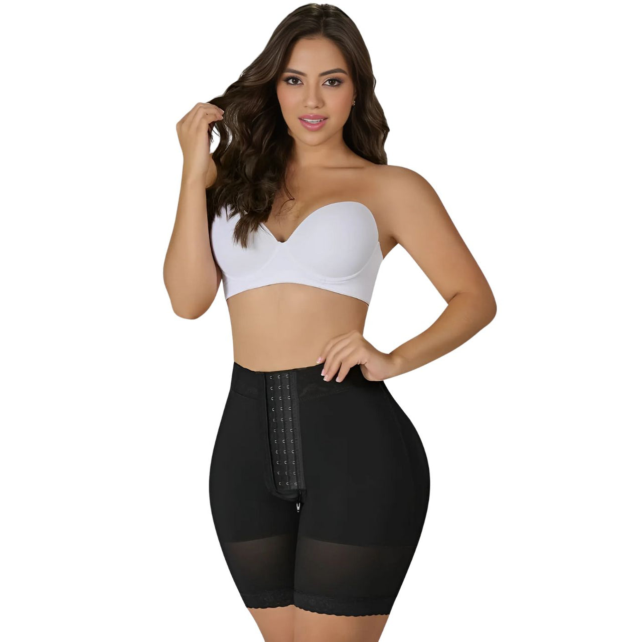 Hourglass BBL Type High Waisted Shorts - MYD 00428