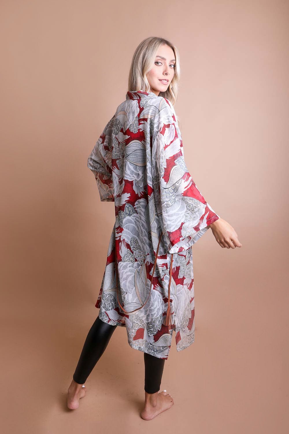 Bohemian Ikebana Kimono