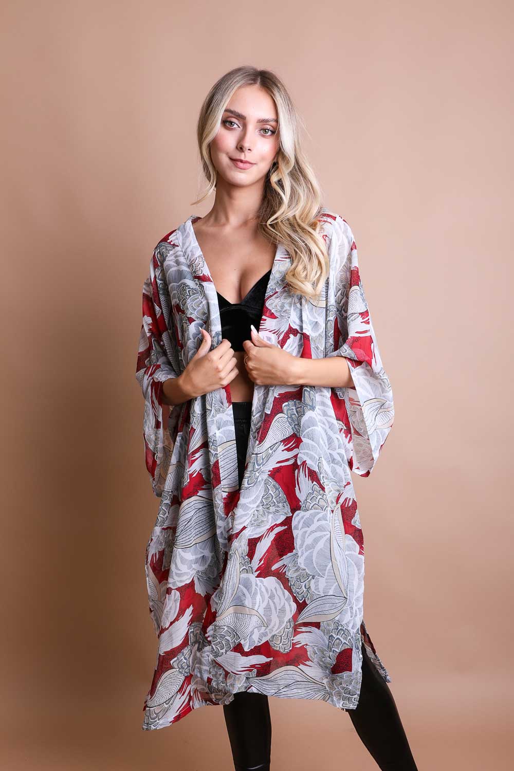 Bohemian Ikebana Kimono