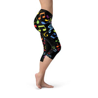 Thumbnail for Music Notes Leggings