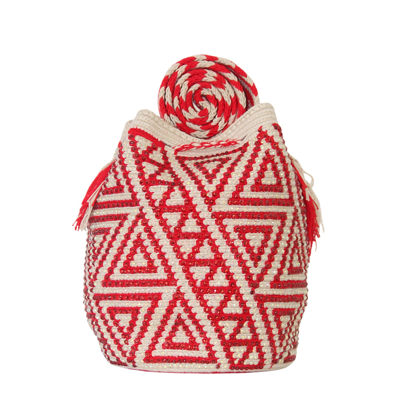 Authentic Mochila WAYUU with Rhinestones