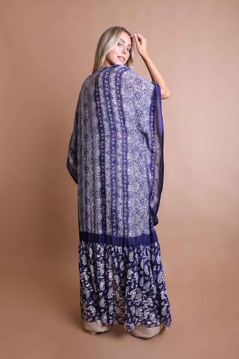 Paisley Free Flow Kimono