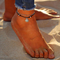 Thumbnail for Vintage Boho Multi Layer Sun Anklet Bracelet summer spring jewelry